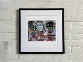 ME AND MY FRIENDS - Limited Edt. Art Print - Frank Willems