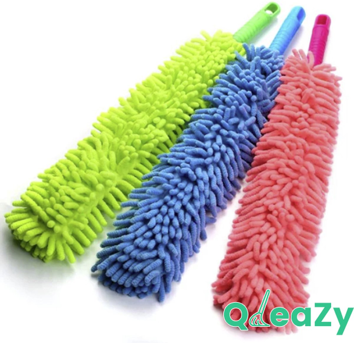 Goedkoopste Flexduster Stoffer microvezel flexibel uitwasbaar. Diverse kleuren