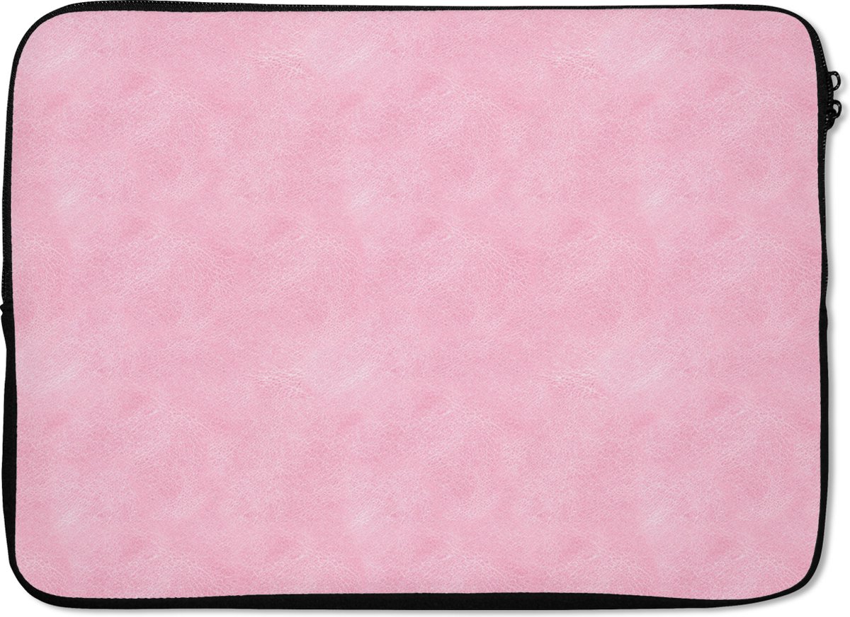 Laptophoes - Roze - Leer print - Laptop - Laptopaccesoires - 13 Inch - Laptopcase