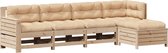 vidaXL-5-delige-Loungeset-met-kussens-massief-grenenhout