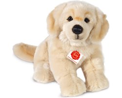 Hermann Teddy Knuffeldier Golden Retriever hond - pluche knuffel - premium quality knuffel - 30 cm