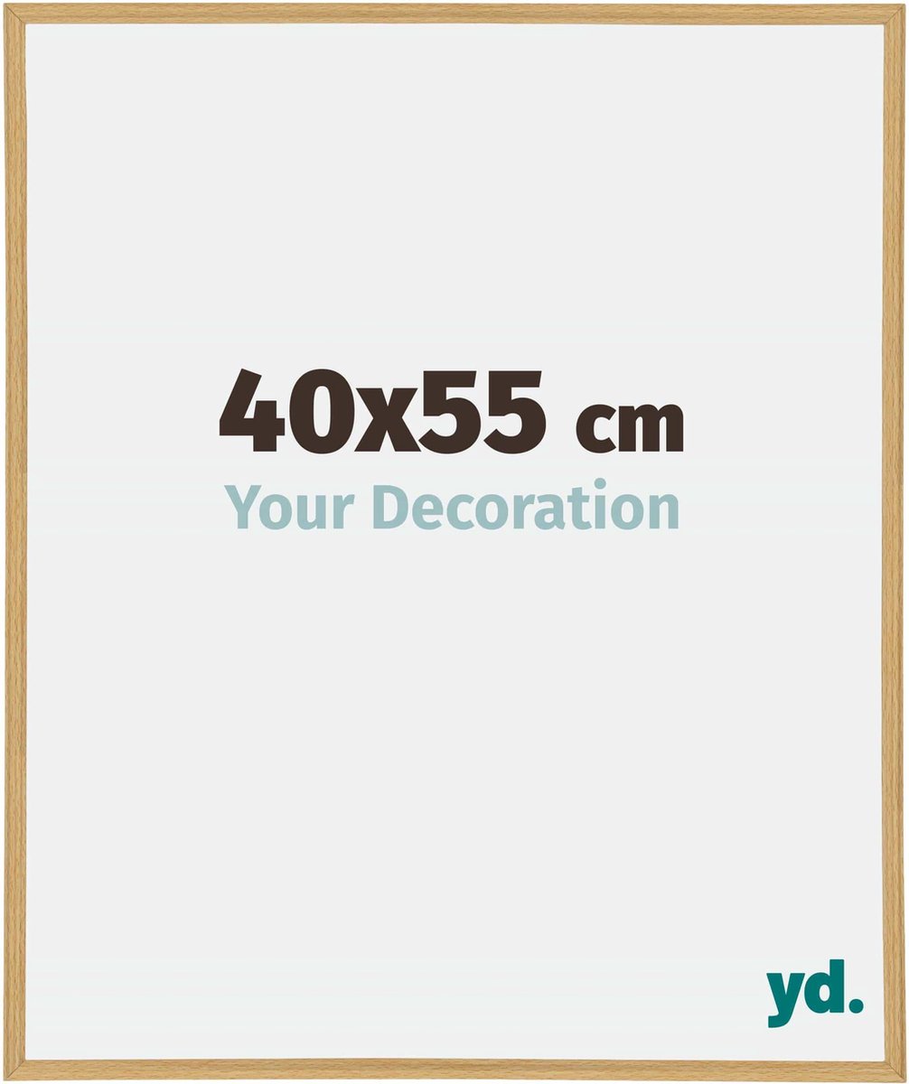 yd. Your Decoration - Fotolijst 40x55 cm - Kunststof - Beuken Licht - Annecy