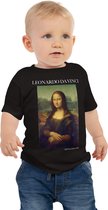Leonardo da Vinci 'Mona Lisa' Beroemde Schilderij Baby Kleding Meisjes | 100% Katoen | Kunst Baby Kleding Jongens | 18-24m