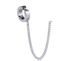 Plux Fashion Holder Classic Clips Oorbellen - Zilver - 12mm - Stainless Steel - Heren - Dames - Classic Clips Earrings - HipHop Oorbellen - Oortjes Houder - Earbuds Holder - Sieraden Cadeau - Luxe Style - Duurzame Kwaliteit - Moederdag Cadeau