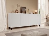 Meubella - Buffet Palamos - Wit - 200 cm