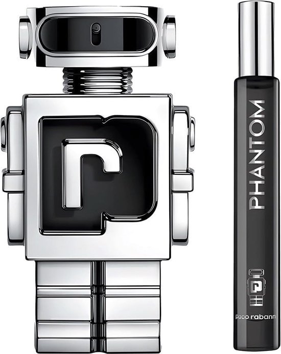 Paco Rabanne Phantom Giftset - 100 ml eau de toilette spray + 20 ml eau de toilette spray - cadeauset voor heren