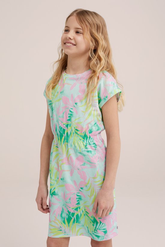 WE Fashion Meisjes jurk met dessin