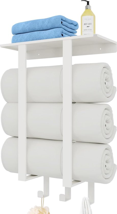 mDesign Handdoekenrek van metaal