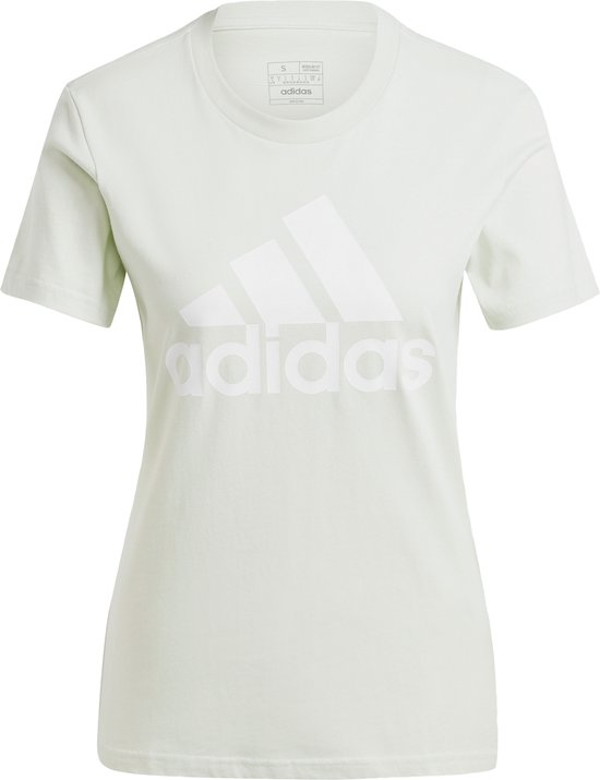 adidas Sportswear LOUNGEWEAR Essentials Logo T-shirt - Dames - Groen- M
