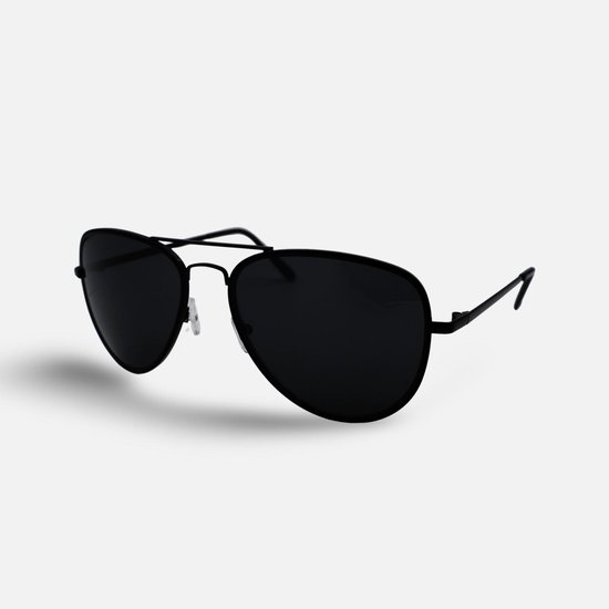 Montuurtjevoorjou - Aviator Black 2.0 - Zonnebril - Heren - Dames - Festival Bril - Zwart van Montuurtjevoorjou — afbeelding 2
