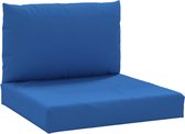 vidaXL - Palletkussens - 2 - st - oxford - stof - blauw