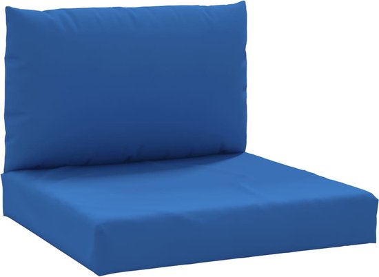vidaXL - Palletkussens - 2 - st - oxford - stof - blauw