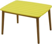 MYLIA Kindertuintafel van geel acaciahout - GOZO L 80 cm x H 50 cm x D 60 cm