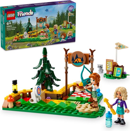 Terrain de tir à l'arc du camp d'aventure LEGO Friends 42622