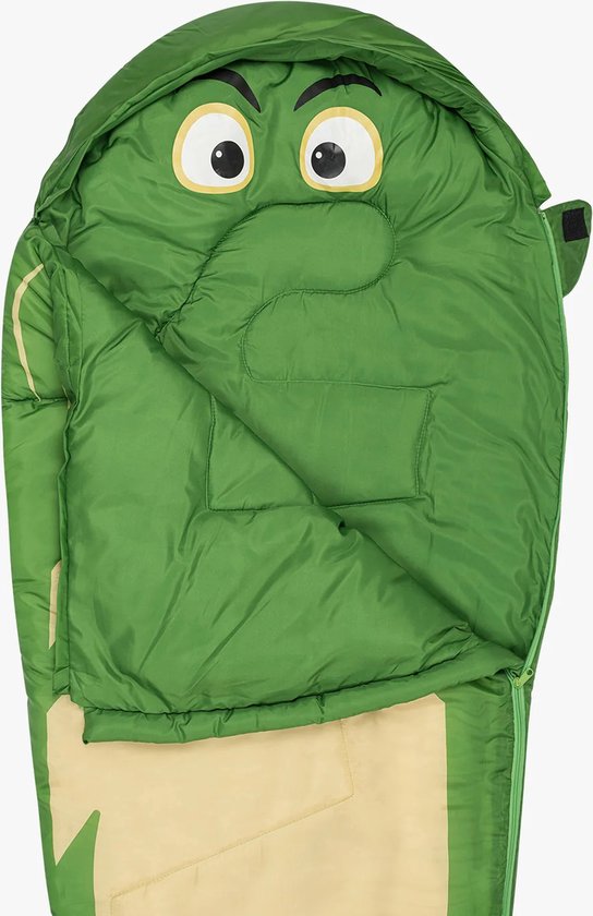 Highlander Kids Slaapzak Mummymodel (6°C) - Krokodil van Merkloos — afbeelding 2