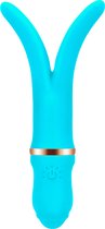 Cupitoys® Vork Vibrator - Vibrators Voor Vrouwen - 7 Standen - Blauw