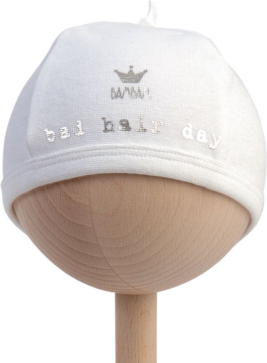 BamBam Beanie 'Bad hair day - Blanc