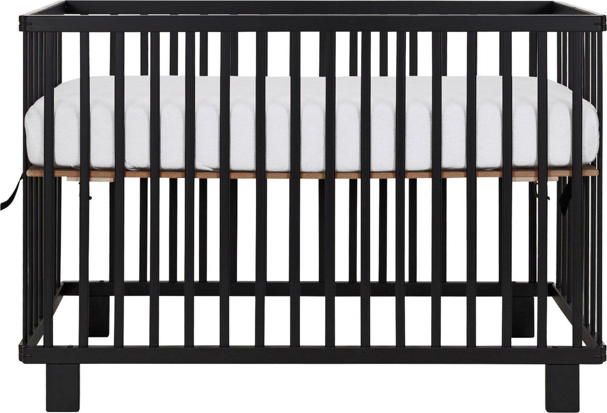 Bol.com Puck Ledikant 60x120 Inklapbaar - Zwart aanbieding