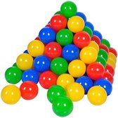Set van 100 Ballen van 6cm in Meerkleurig
