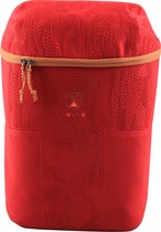 TUKTU Akna - sac à dos / sac de voyage / sac de travail / sac d'excursion - Rouge - hydrofuge - matériau intérieur en bouteilles recyclées - capacité 25 litres