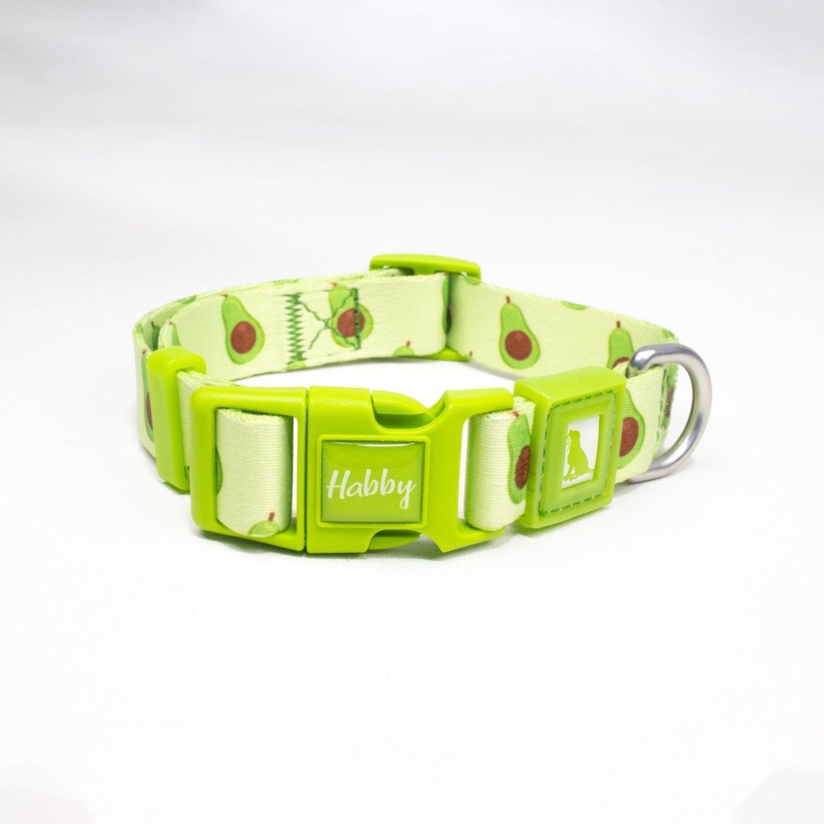 Luxe Halsband voor Honden-Verstelbaar 32 Cm-43 Cm x 2 Cm-Avocado