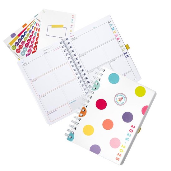 Leerkracht organizer agenda 2024/2025 Stippen bol