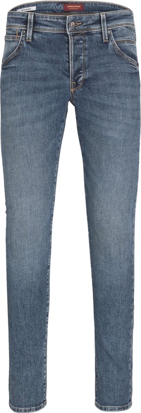 JACK & JONES Glenn Fox coupe ample - jean homme - bleu denim - Taille : 31/34
