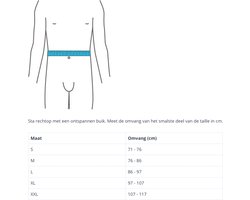 Cross compressieshort met heupband