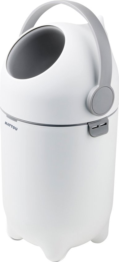 Nattou DROPY Luieremmer - 48.5 cm - Wit