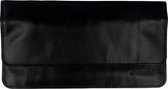 Valenta Faraday Pouch Echt Leer Insteekhoesje (max 17 cm x 8 cm) - Sleeve - Pouch - Zwart