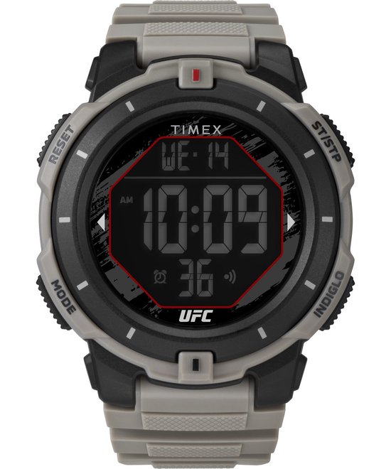 Timex UFC Rumble TW5M59700 Horloge - Siliconen - Groen - Ø 48 mm