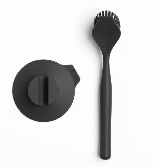 Brabantia SinkSide brosse à vaisselle avec ventouse - Dark Grey