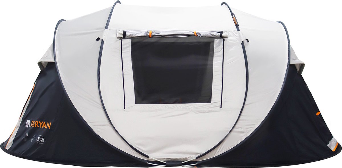 Deryan Pop Up Tent - 4 persoons - 2000MM waterkolom - UV 50+ - Cream – foto 7