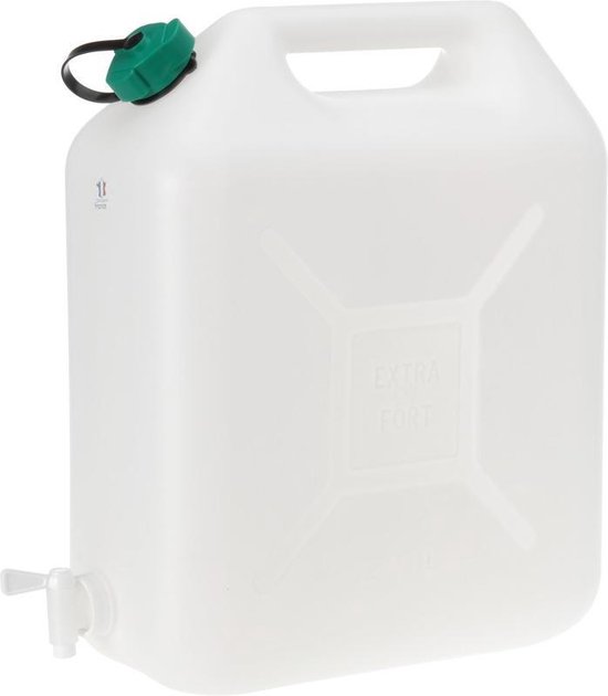 Watertank/jerrycan 20 liter - voor de camping/picknick - waterjerrycans |