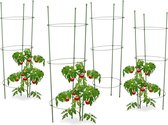 Komkommertoren, Tomatentoren, Trellis voor tomaten en komkommers, 45/60 cm, 5 stuks (H: 75 cm)