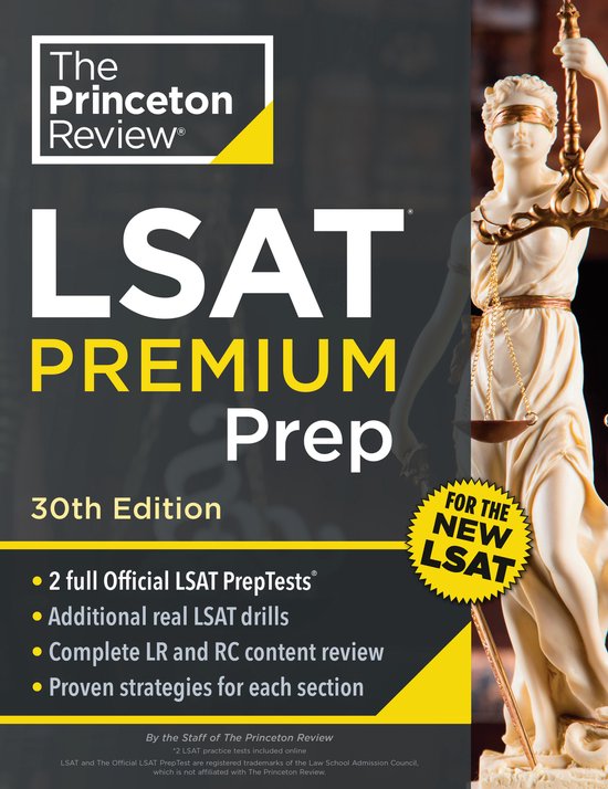 Graduate School Test Preparation- Princeton Review LSAT Prem ... - cover