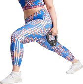 adidas Sportswear adidas x FARM Rio 7/8 Legging (Grote Maat) - Dames - Blauw- 1X