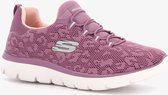 Skechers Summits Leopard Spots dames sneakers - Roze - Extra comfort - Memory Foam - Maat 40