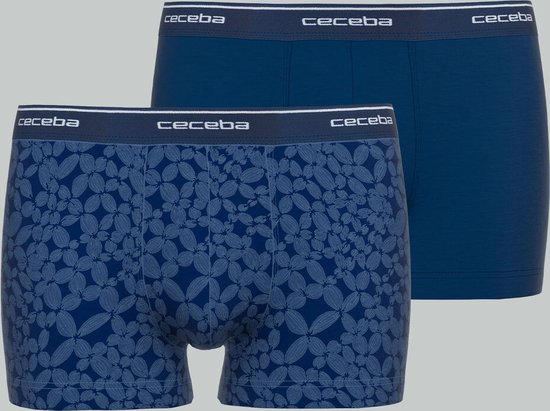 CECEBA Monza Heren Boxer 2 pack - Blauw - Maat XL