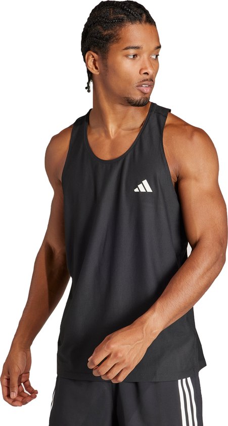 adidas Performance Own The Run Tanktop - Heren - Zwart- M