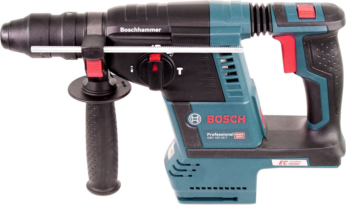 Bosch Professional GBH 18V-26 Accu combihamer SDS-Plus 2,6J 18V Basic Body thumbnail 3