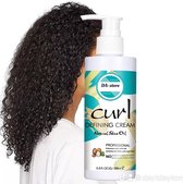 Curl defining cream, krullend haar definiëren crème 200ml natural shea oil, Curl difining cream