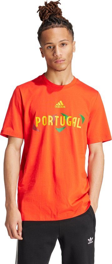 adidas Performance UEFA EURO24™ Portugal T-shirt - Heren - Rood- XL