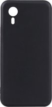 Dun TPU Hoesje Zwart Geschikt voor Samsung Galaxy Xcover 7 | Back Cover Matte Zwart | Flexibel | Lichtgewicht | Ultra Dun