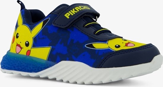 Pokemon kinder sneakers met Pikachu en lichtjes - Blauw - Maat 24