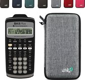 CALCUSO Pack de base gris clair avec calculatrice TI-BA II Plus