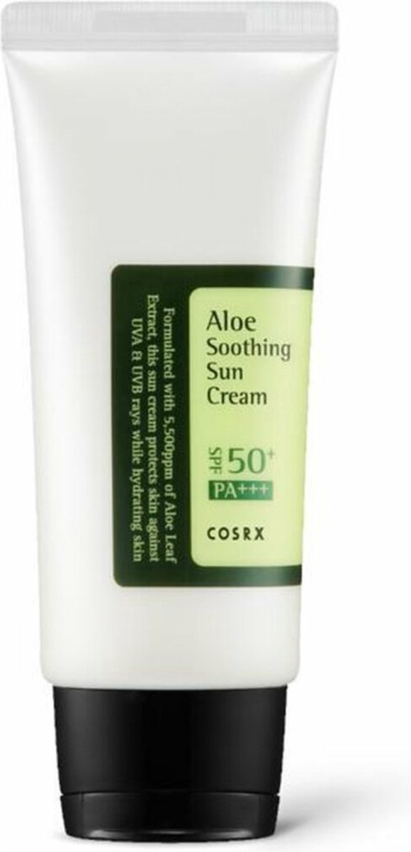 COSRX - Aloe Soothing Sun Cream SPF50+ PA+++ op Prijzenvolger.com