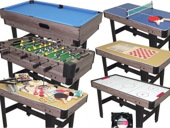 TopTable Multi Fun Wood 16 in 1