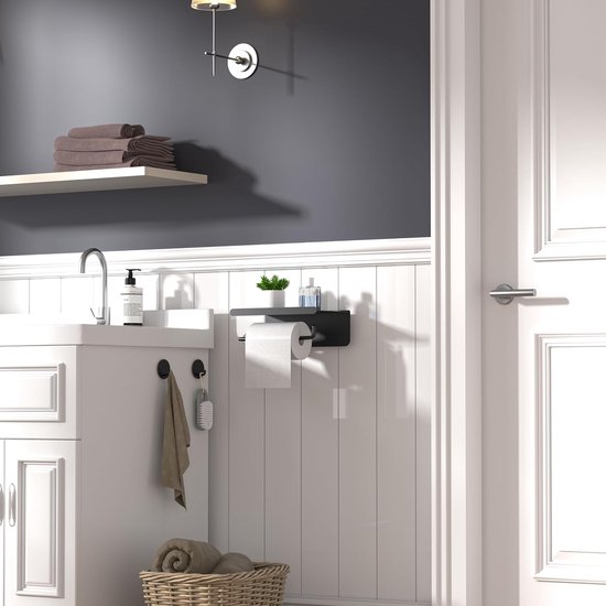 Ben Torgetto toilet accessoires 3-delig chroom Ben Torgetto toilet accessoires 3-delig chroom