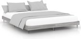 vidaXL Cadre de lit Bois traité Chêne Sonoma gris 160 x 200 cm